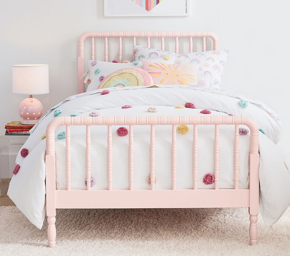 Zoey PomPom Duvet Cover & Shams Pottery Barn Kids Australia